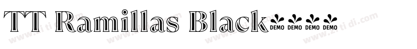 TT Ramillas Black字体转换